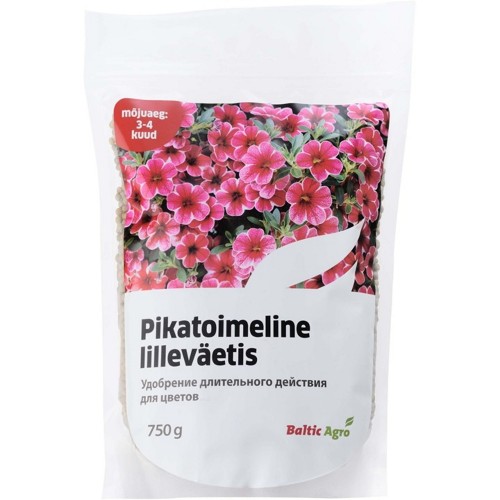 Pikatoimeline lilleväetis Baltic Agro 750 g
